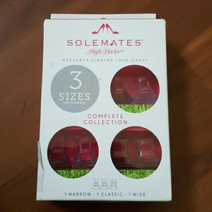 Solemates high heelers 3 pairs (clear)